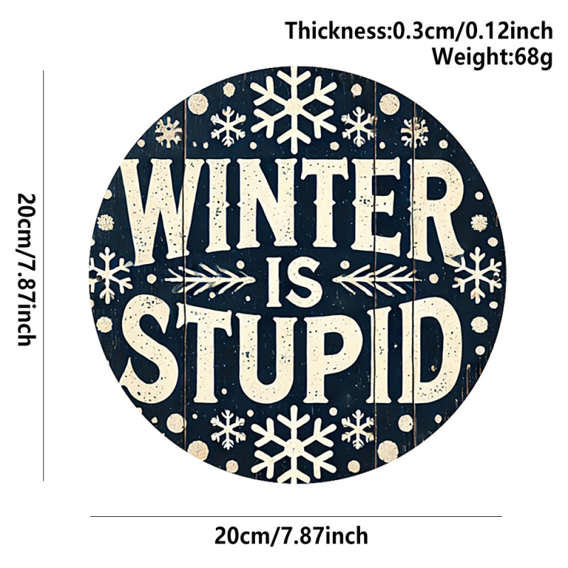 現物クリスマス装飾品ペンダント木製看板シリーズサンタクロース雪だるまヘラジカ円形標識表札|undefined