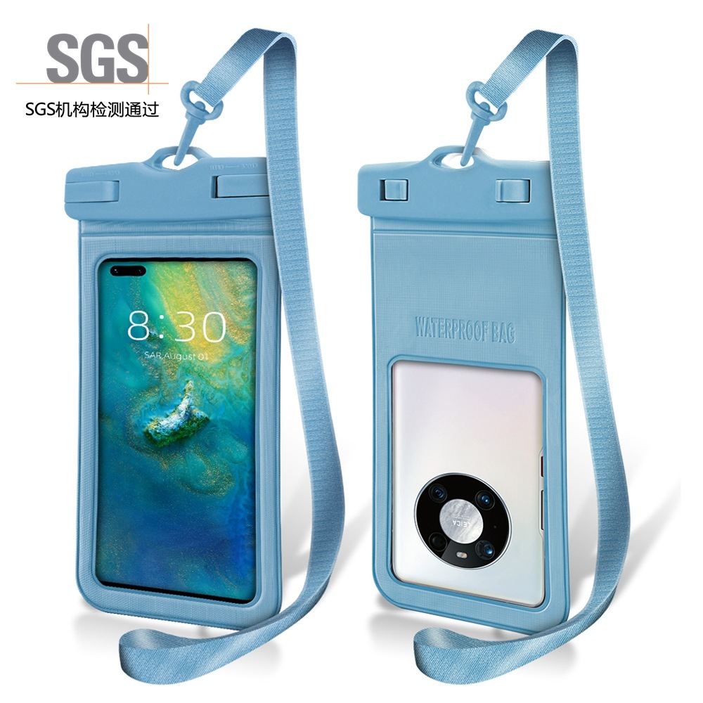 跨境漂流潜水游泳手机防水套保护套新款大号透明批发手机防水袋子