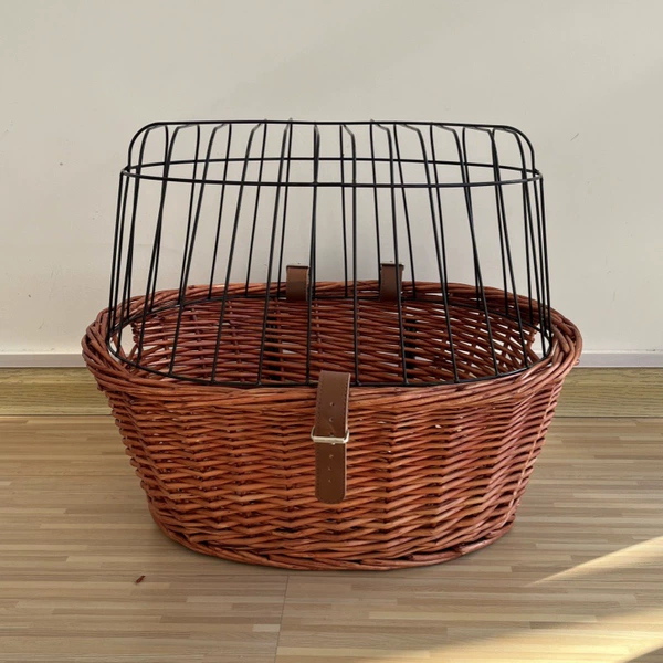 New front basket brown