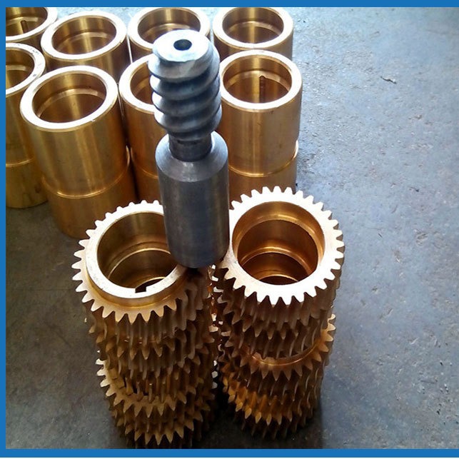 原厂摇臂钻Z3040/Z3035铜涡轮齿轮传动走刀箱进给钻床配件通用