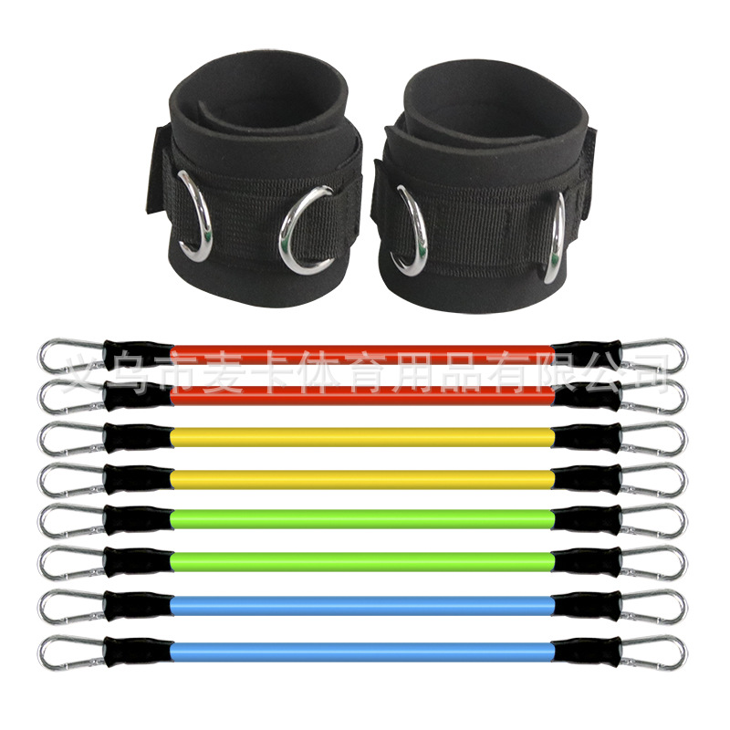 SOURCE manufacturer 8 tension rope thigh calf speed agility training leg tension device suit tension