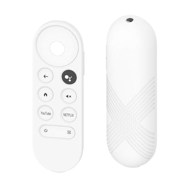 Aplicable al nuevo control remoto Google Chromecast 2020 cubierta protectora de silicona control remoto Google TV