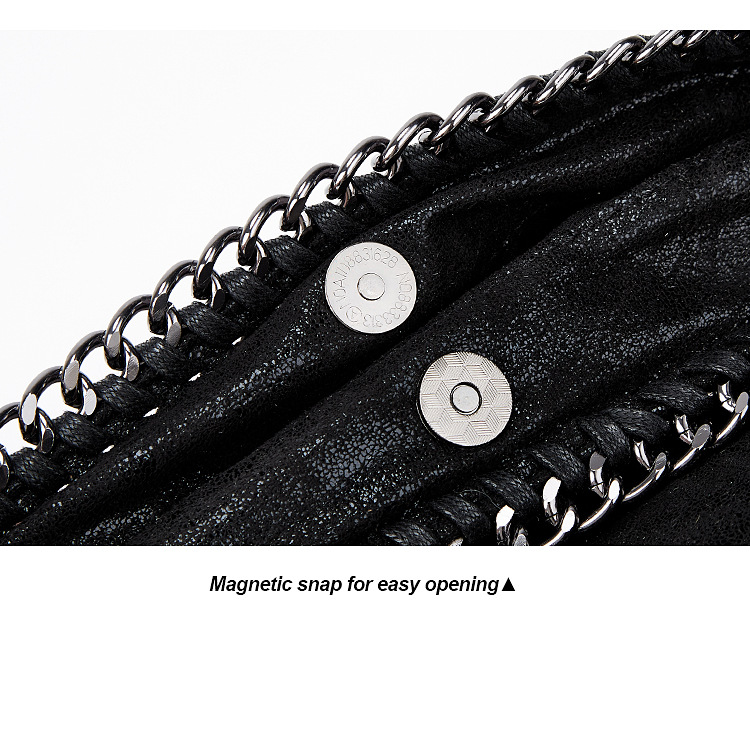 Square Shape Unisex Small Velvet Solid Color Elegant Streetwear Chain Square Magnetic Buckle Straw Bag