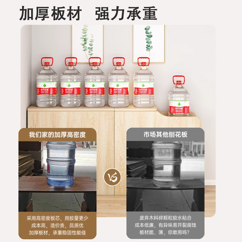 Mesita de noche con sándwich, armario de cola de cama, armario de almacenamiento de tiras largas contra la pared, armario estrecho de almacenamiento en el espacio del dormitorio simple