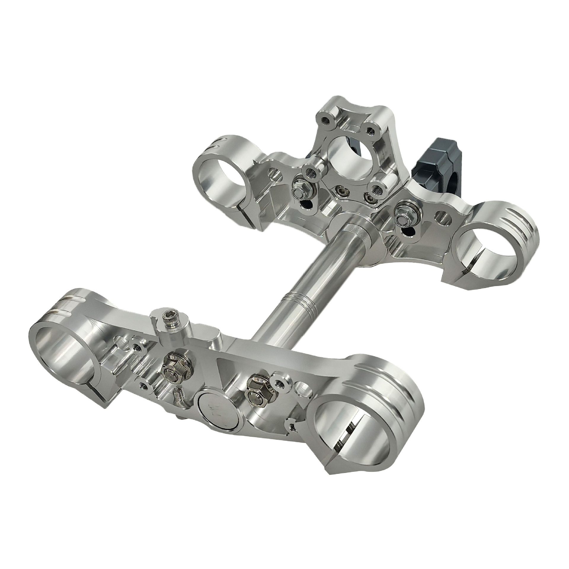 Suitable for Motorcycle Honda Monkey Monkey 125 Modified Upper and Lower Connecting Plate Accessories Aluminum Alloy Steering Column Assembly