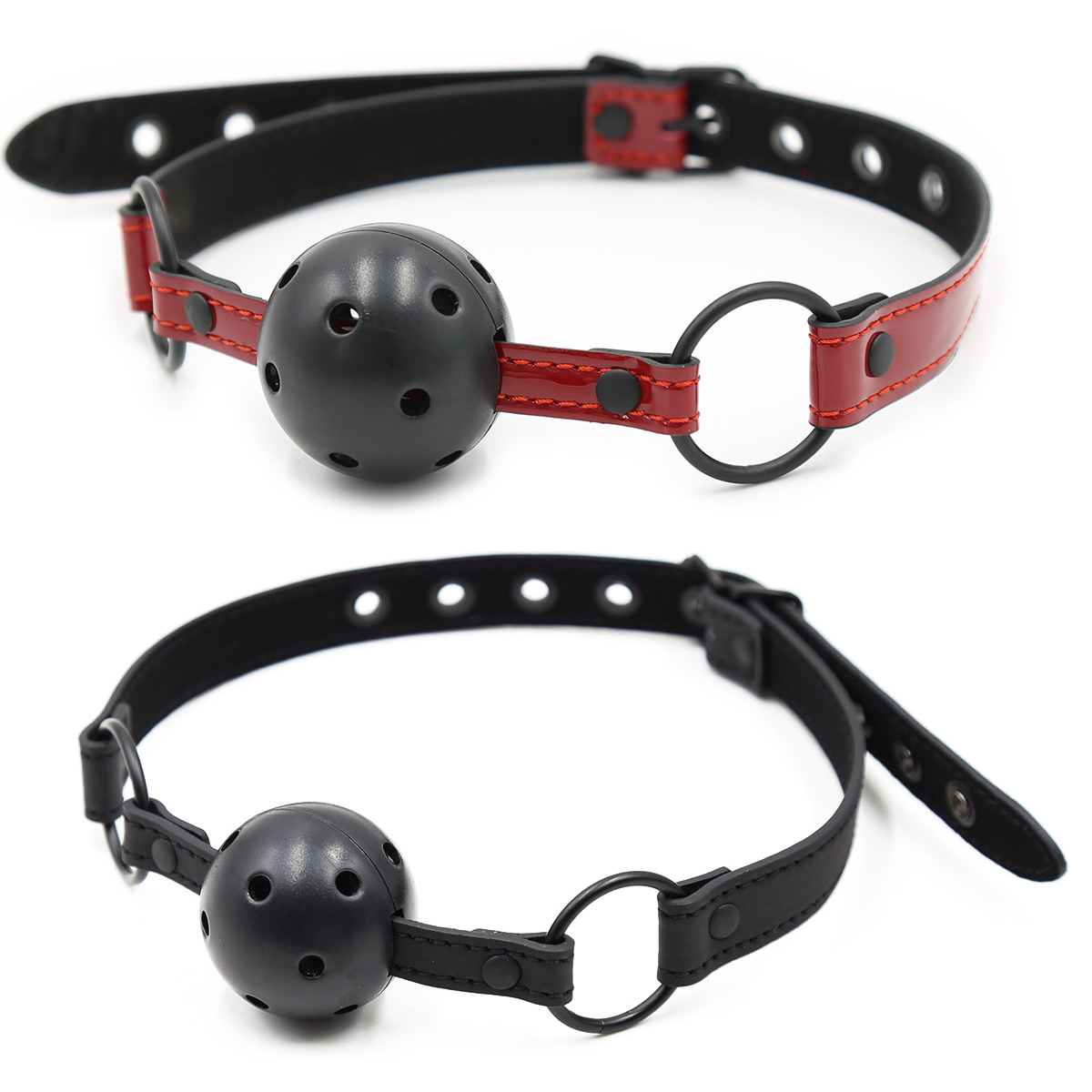 Suministrados directamente por el fabricante, juguetes sexuales SM, bozales bucales de bola dura, bolas bucales, ataduras bucales, bozales bucales de malla, juguetes alternativos, productos sexuales para coqueteo. image 3