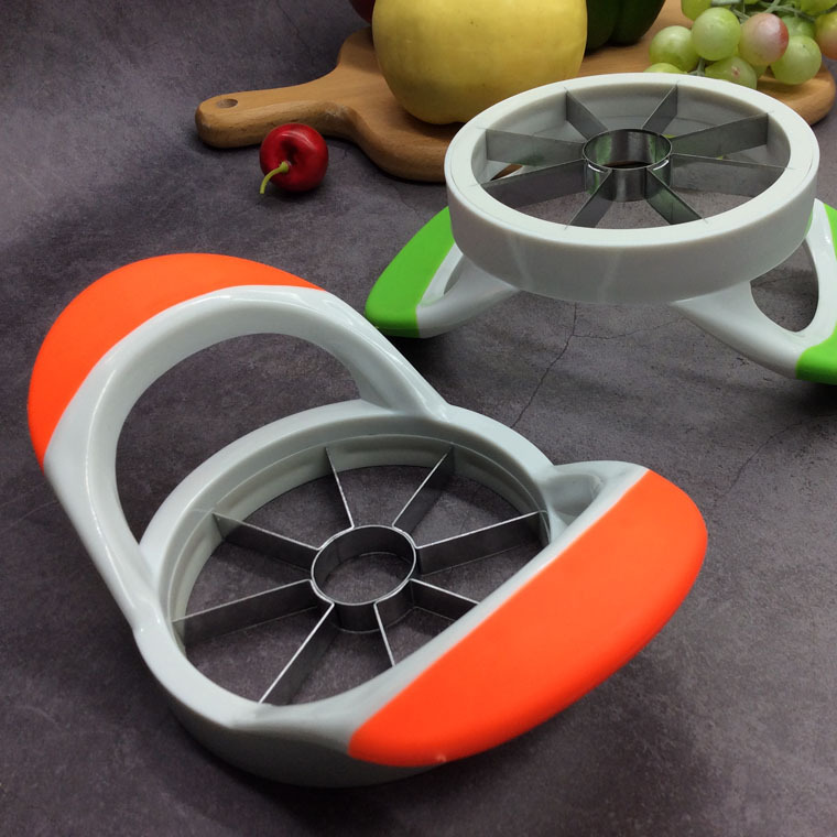 Apple corte de gran tamaño 8 corte de fruta corte de pera 8 piezas pétalo separador de corte de fruta Apple