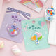 Sweet Girl's Heart Unicorn Embroidery Pattern Sticker Clothes Mobile Phone Shell Bag Decoration Sticker Clothes Patch Repair Subsidy
