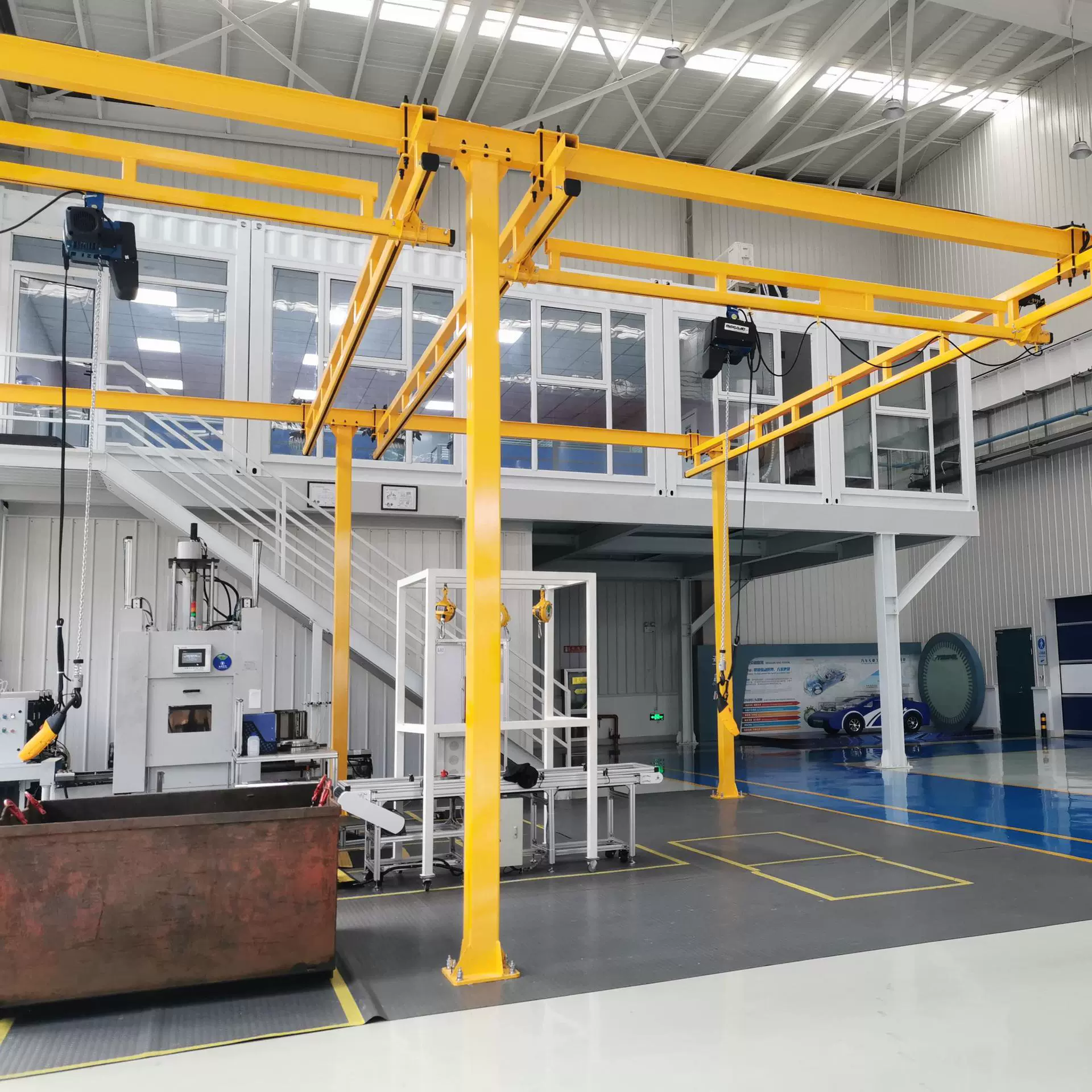 KBK柔性起重机 轻型组合式kbk起重机 工业车间轨道式悬挂吊机