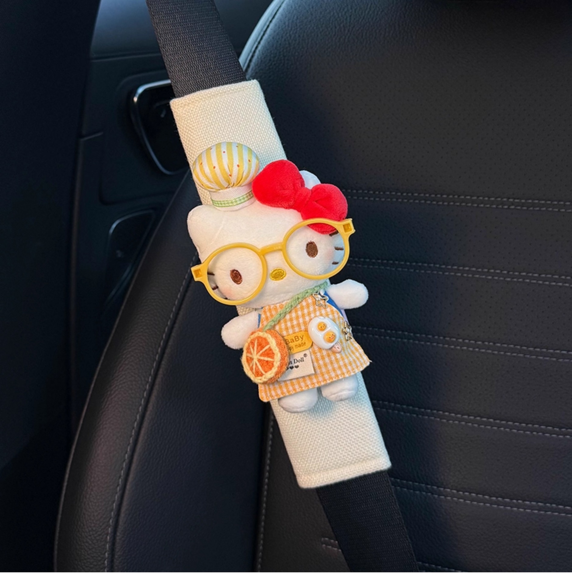 2026 New Model Car Seatbelt Shoulder Pads, Car Interior Seatbelt Decoration, Anti-Wear Clothing, Couple Set, Goddess Style