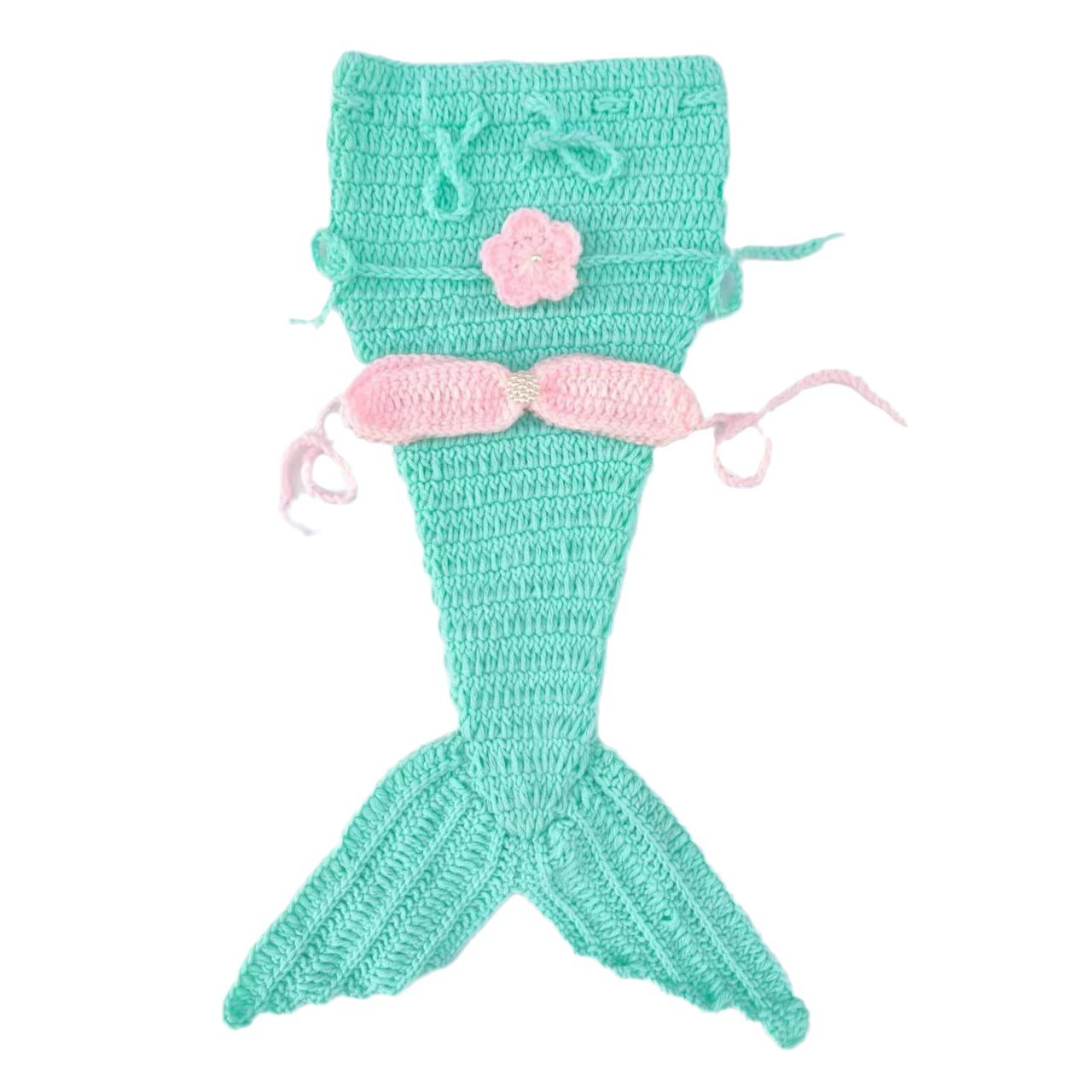 Children's woven photography props for new born for early age handmade, set from pearl, wholesale