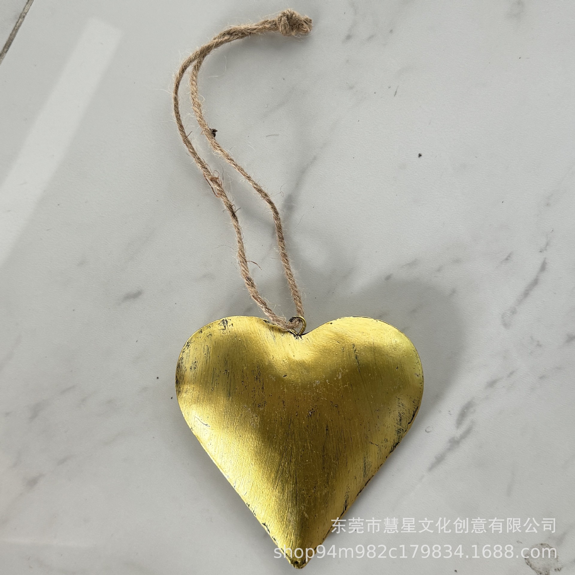 3D 메탈 하트형-대형 (12*12cm)