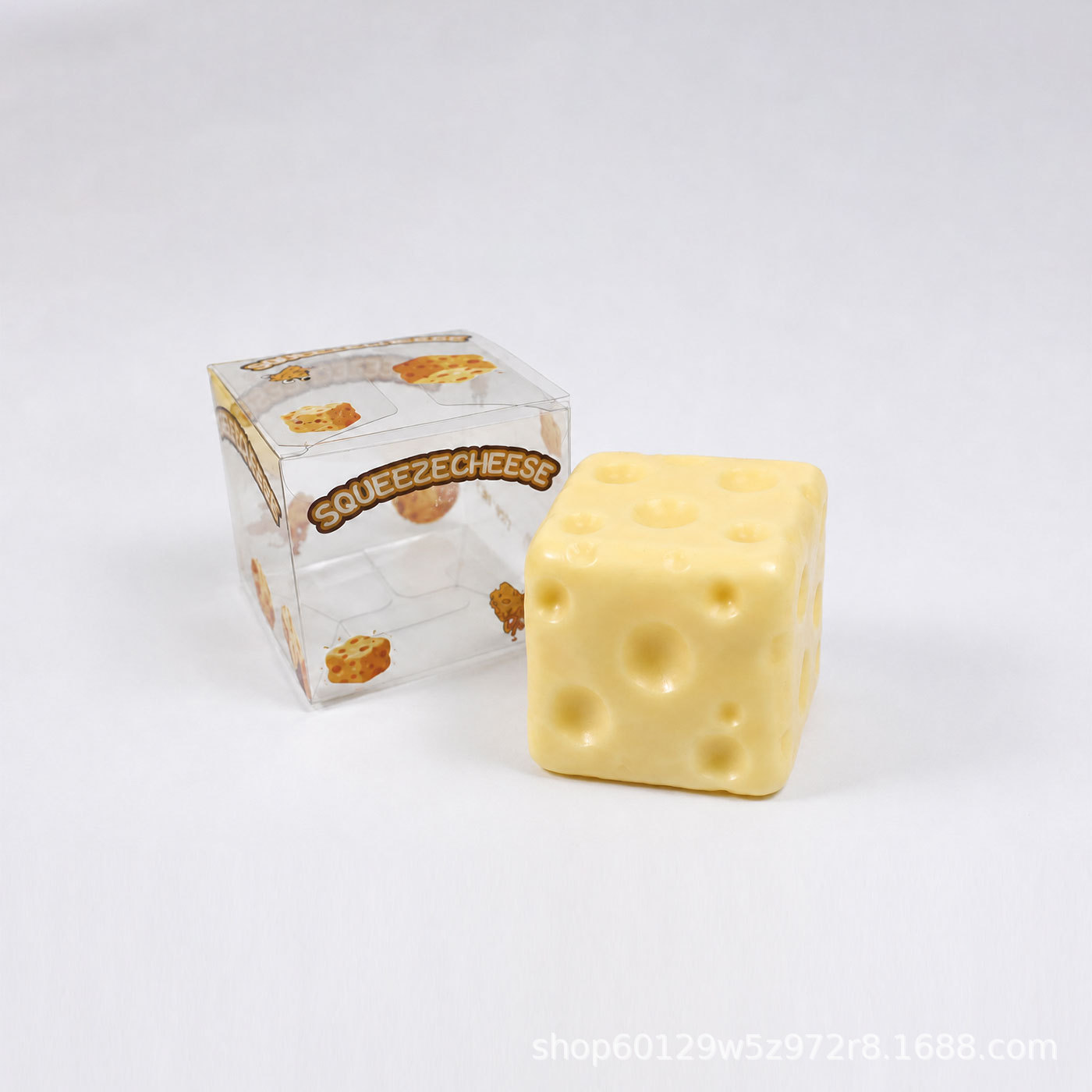 Cross-border Vaseline cheese-shaped stress-relief toy with slow rebound