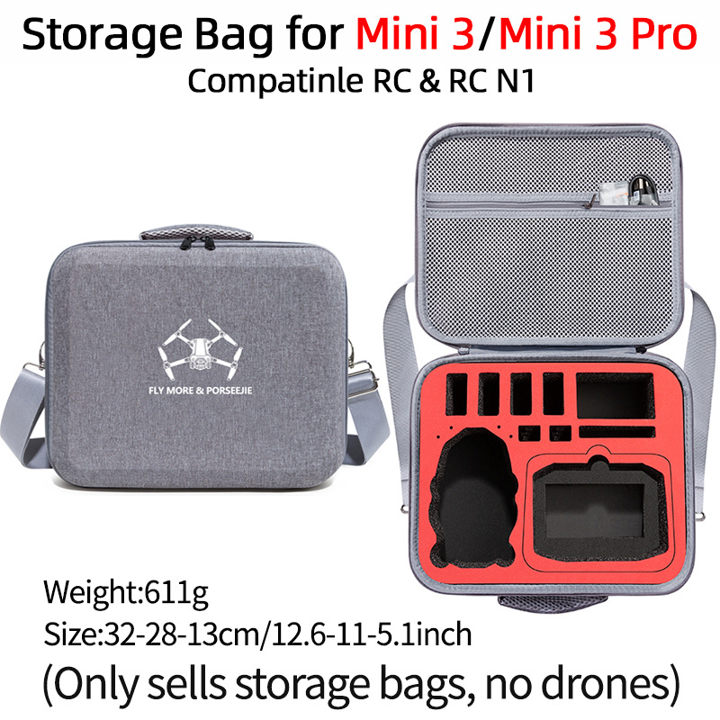 Caja de almacenamiento para DJI air 2s air 2 con bolsas de almacenamiento de pantalla RC caja de almacenamiento de control remoto mochila portátil