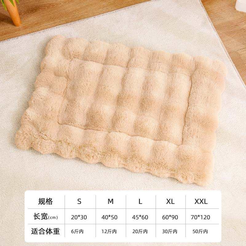 狗垫子冬季保暖宠物毛毯狗窝垫子狗狗垫子猫咪睡觉防撕咬宠物垫子|undefined