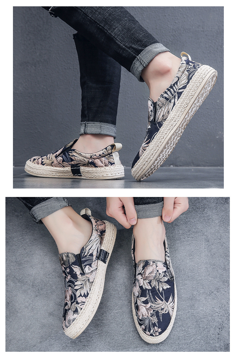 Selling Doudou for Men New Summer Breathable Lefu One Step Lazy Shoes, Korean Versatile Casual Shoes_voghion.com