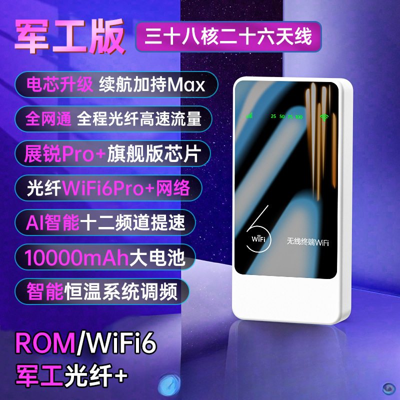 2025新款随身无线wifi移动wi-fi6无线网络无限速三网通用网卡免插|undefined