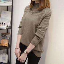 慵懒风V领针织开衫女2023秋冬新款日系宽松大版型甜美毛衣女外套