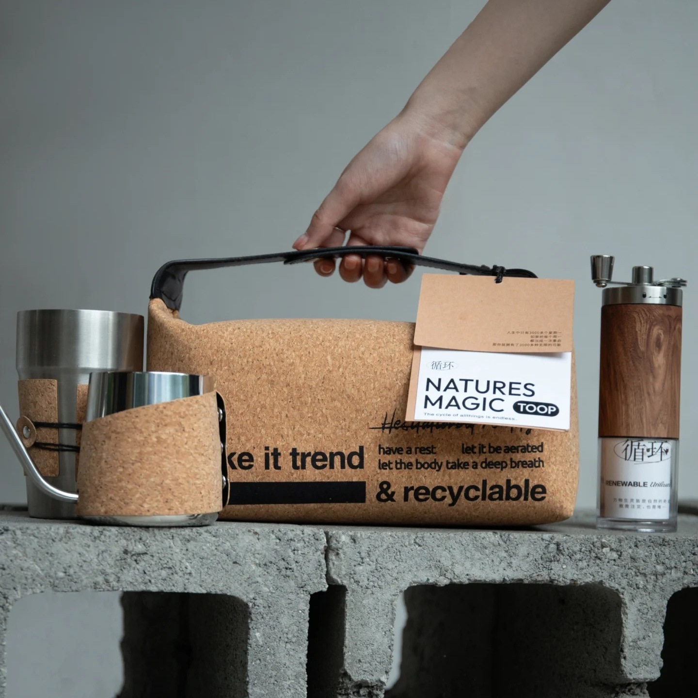 Máquina de molino de frijoles de alta calidad cajas de regalo de cafetera de café, eventos comerciales, tazas de café para clientes.