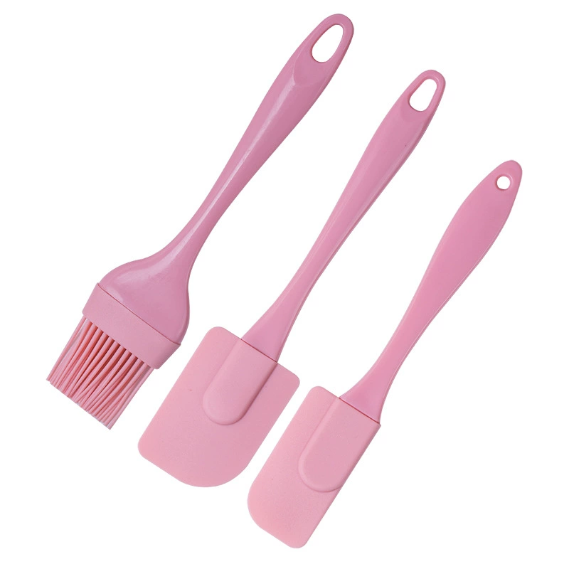 Silicone scraper, cream set, brush, Amazon, 3 pieces, 3 piece set, (Physicals)