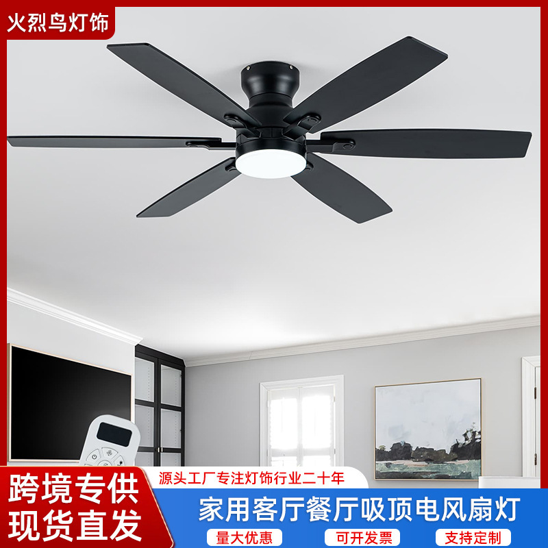 Cross-Border New Model High-Power Ceiling Fan Light Modern Nordic Home Lighting for Living Room and Dining Room Ceiling Fan Remote Control Chandelier Cross-Border New Model High-Power Ceiling Fan Light Modern Nordic Home Lighting for Living Room and Dining Room Ceiling Fan Remote Control Chandelier