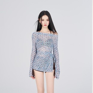 纯欲风分体泳衣