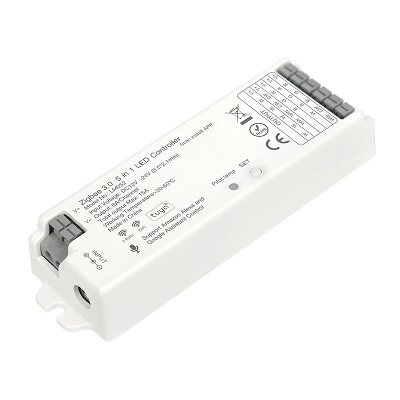 Tuya Zigbee 5 in 1 умный LED-контроллер
