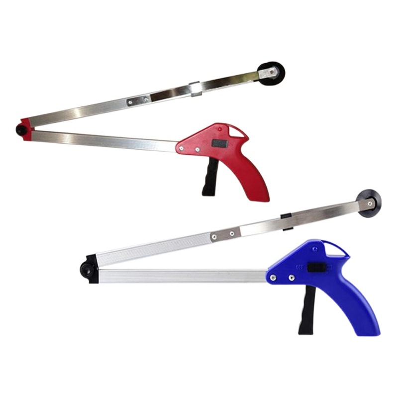 Aleación de aluminio engrosada clip de basura dispositivo de recogida de saneamiento dispositivo de recogida alicates clip sanitario suministros de limpieza herramientas