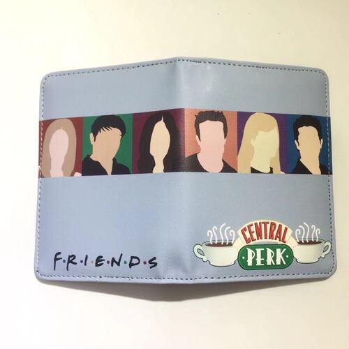 American TV series Friends Passport Cover the Office Travel Document Protective Cover Passport Book