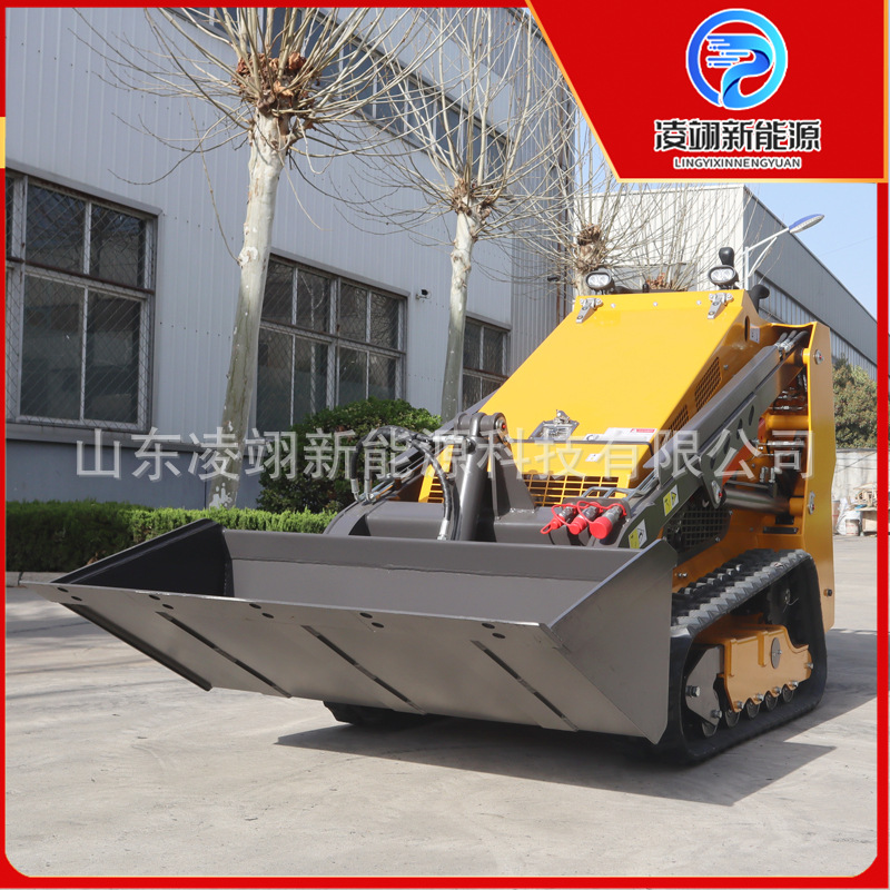 滑移式装载机多功能履带式多地形可用汽油柴油小型铲车