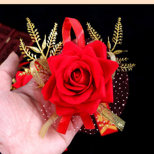 Wedding Corsage, Wedding Supplies Wholesale, Simulated Flowers, Wedding, Bride and Groom, Best Man, Bridesmaid, Parents, Corsage, Wedding