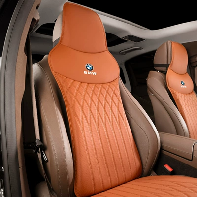 Waist support 7 Series 1 Series X1X2X3X4X5X6 Car - model-b-emma-orange-bmw-front-and-rear-backrests-one-piece