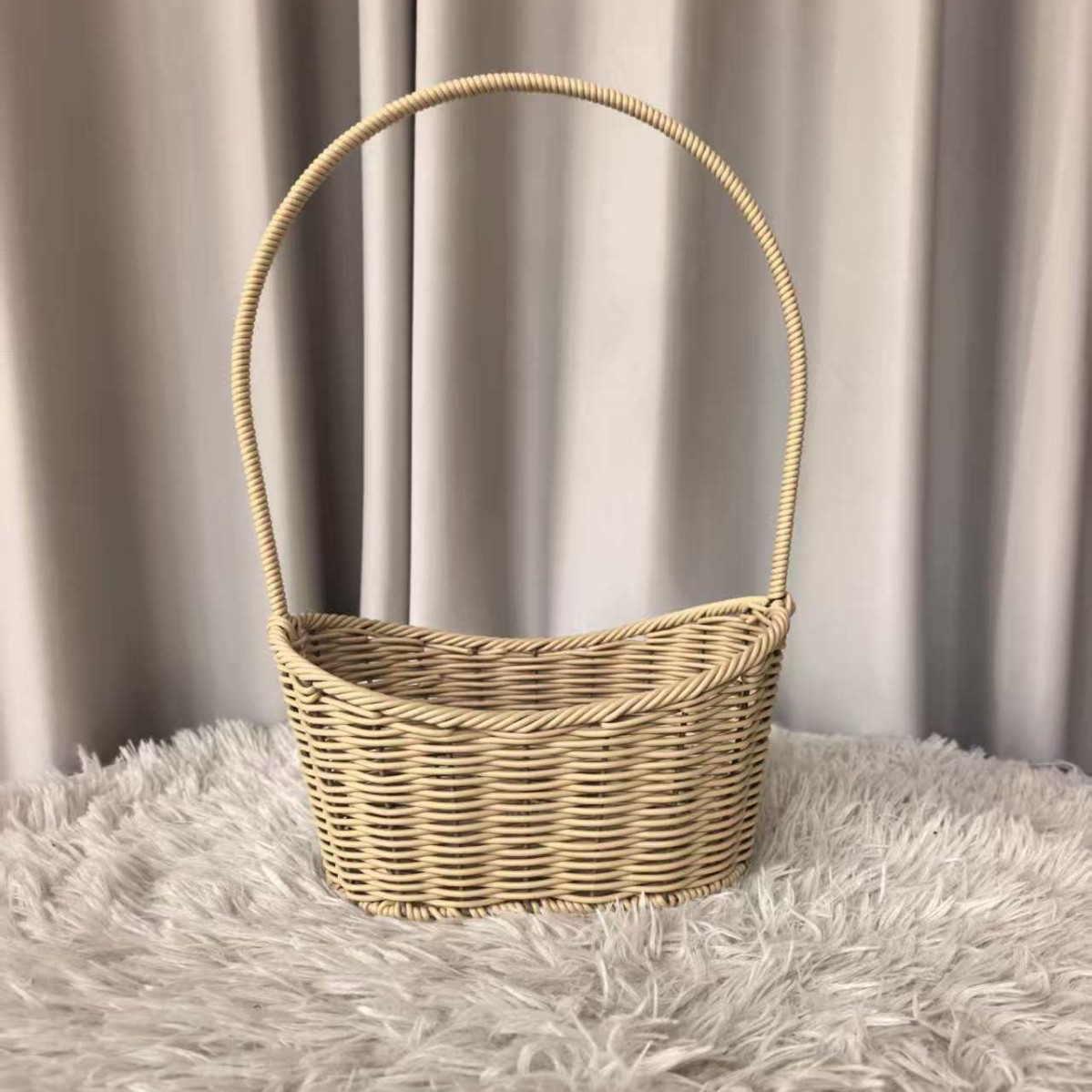 Cesta Tejida de Flores de Vid, Hecha a Mano y Decorativa para Fiestas y Arreglos Florales image 46