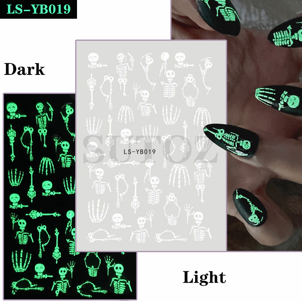 Halloween Cartoon Style Cartoon Synthetics Nail Patches 1 Set display picture 5