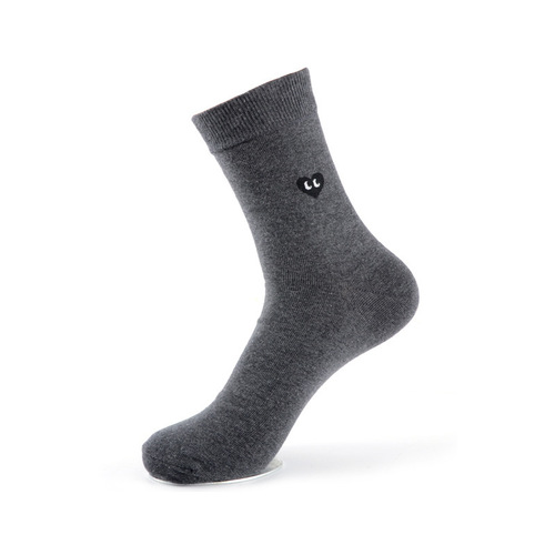 0Korean socks men's mid-calf socks KIK breathable sweat-absorbent love eyes casual business office simple wholesale