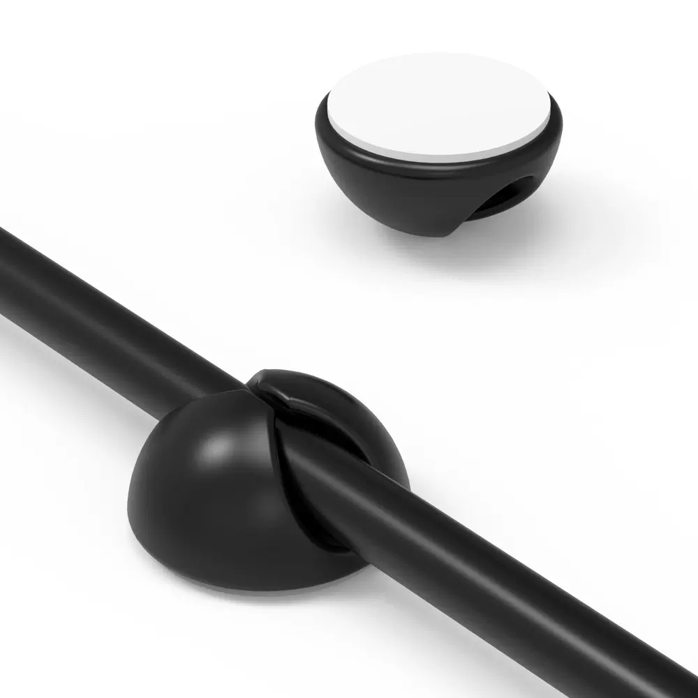 电脑桌面固线夹电线夹网线理线器各种背胶固线器数据线多功能