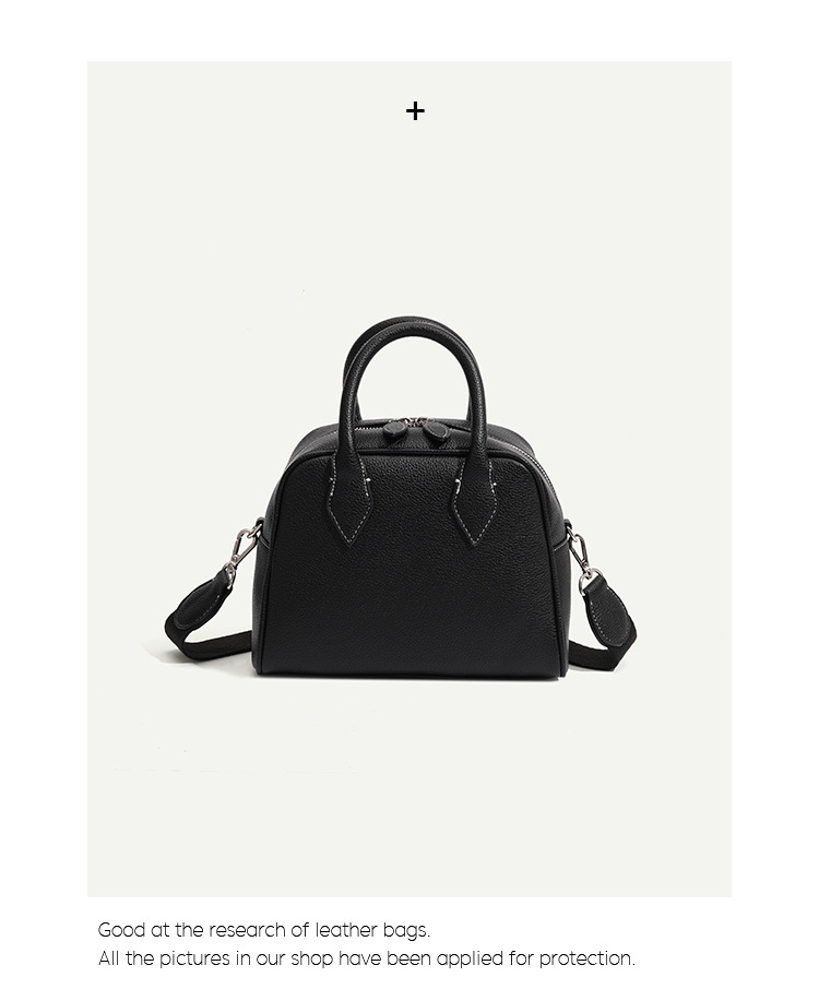 Borsa bowling boston donna in pelle borsa a tracolla elegante_voghion.com