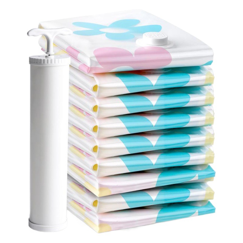 Almacenamiento médico bolsa de compresión de vacío fábrica al por mayor traje de almacenamiento con bomba de aire bolsa de almacenamiento engrosada bolsa de compresión