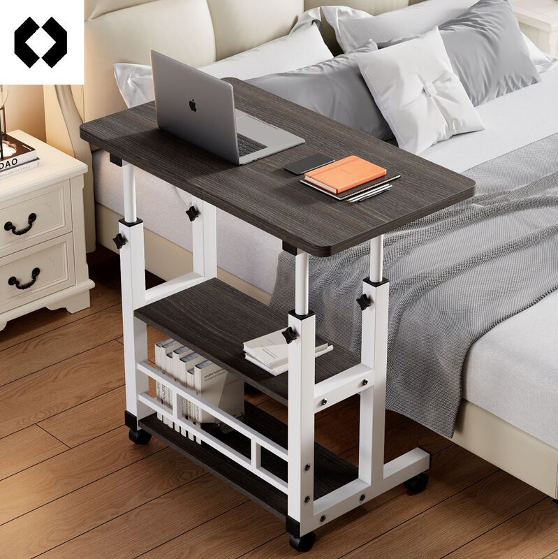 Simple Movable Adjustable Adjustable Bedside Learning and Eating Computer Lazy Desktop Desk Bedroom with Customizable Logo