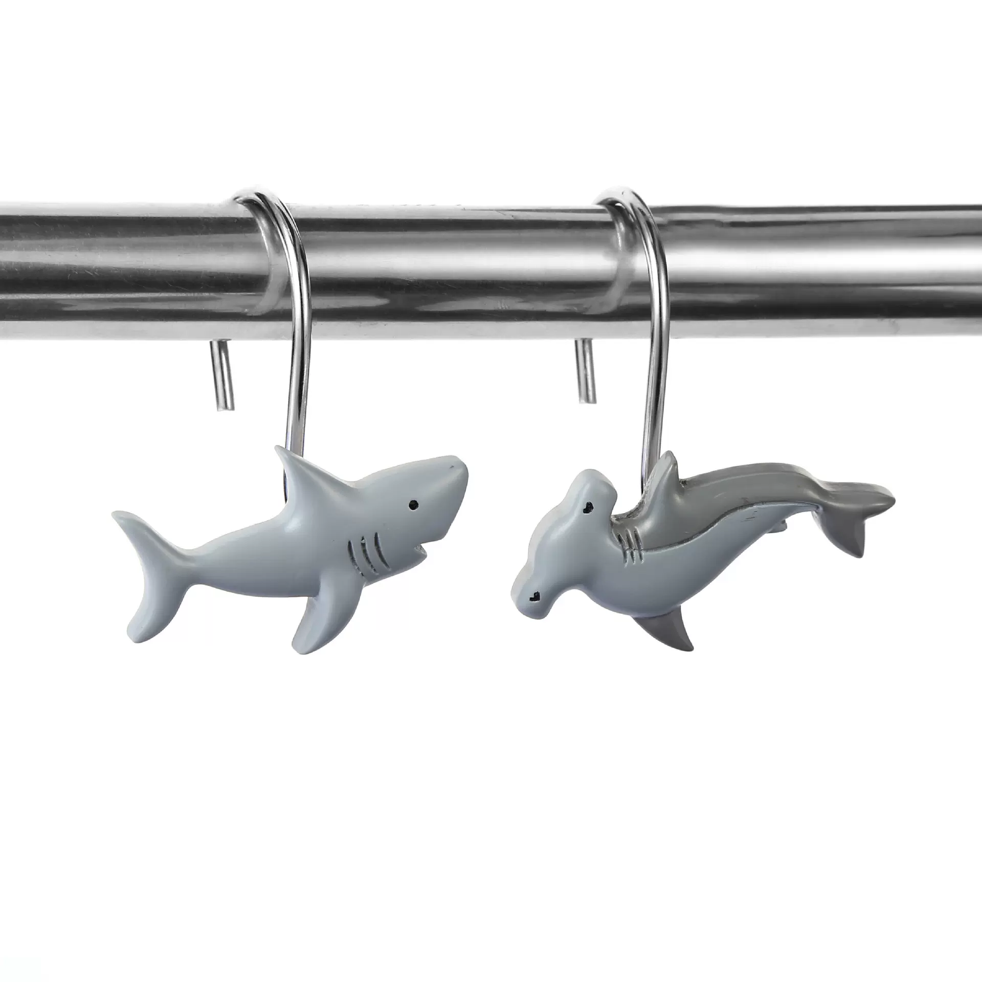 2023海洋鱼类挂钩海洋系列 S型浴帘挂钩窗帘挂钩衣物收纳现货批发