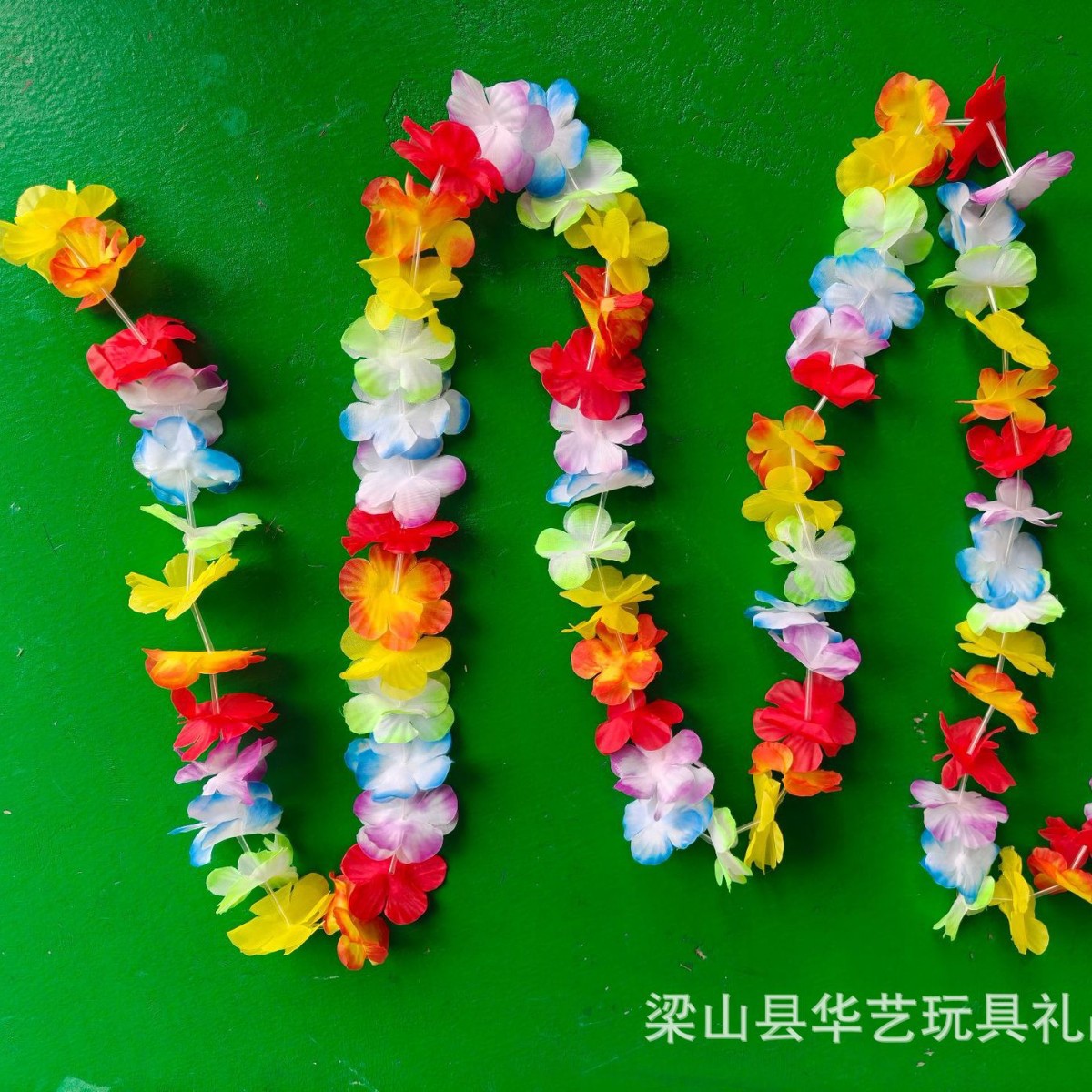 Fábrica de 2m 3m arco iris flor flor floral guirlanda de flores hawaiana fiestas de fiestas decoración de fondo