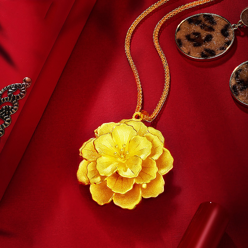 Golden necklace