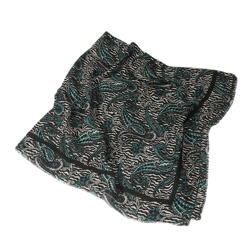 Retro algodón y lino sienten 135cm toalla cuadrada grande sombrilla de viaje Toalla de playa primavera y verano de las mujeres Delgado chal decorativo exterior