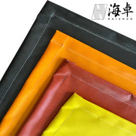 硅胶防火布硅钛合金矽胶布双面单面硅橡胶氟胶布软连接钢丝硅胶布