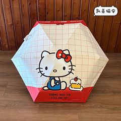 自動シンプルkt猫晴雨両用日傘女性かわいいケイティ傘紫外線防止日除け傘