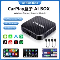 Трансграничная коробка Ai Box беспроводной CarPlay Android AUTO Поддержка Youtube Netflix