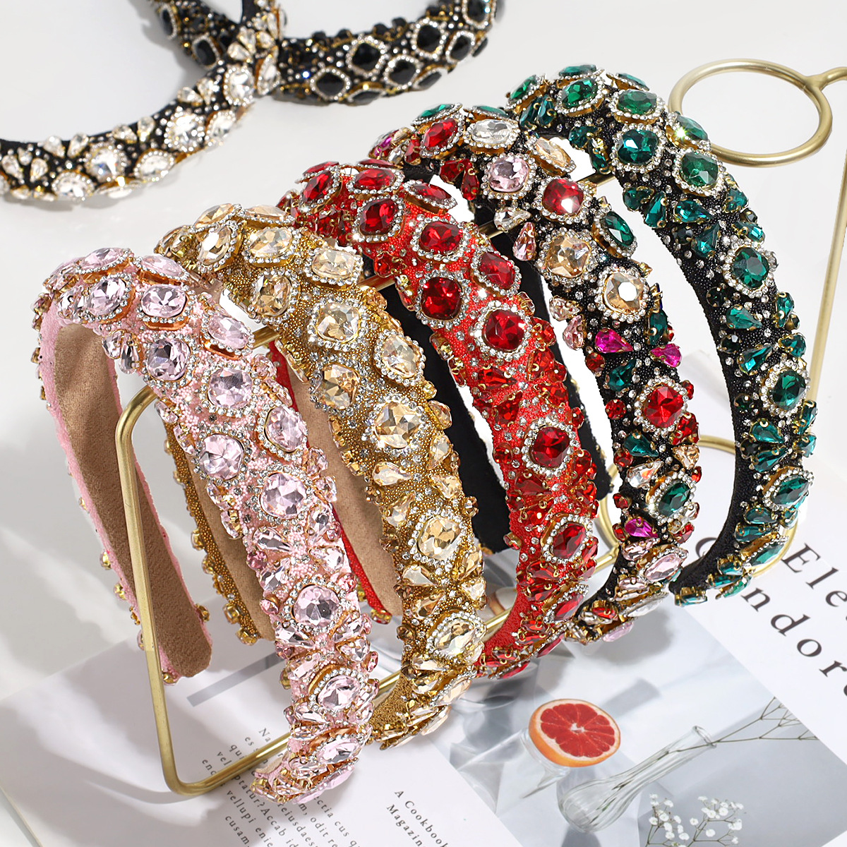 206g Weight Hair Band Hair Accessories Type 1 Piece Quantity Party, Street Occasion Geometric Pattern All Seasons Season Women's Gender Modern Style Style Modern Style Women's Geometric Cloth Hair Band 1