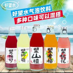好望水望サンザシ気泡水飲料300ml/瓶梅好杏福解ネット紅ソーダ工場の卸売り