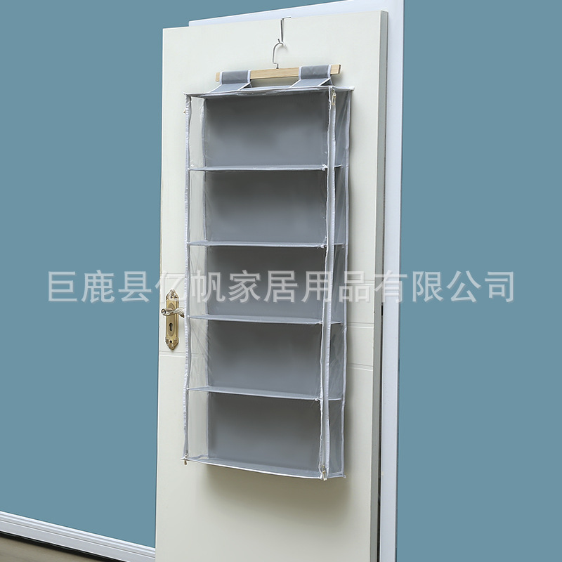 라이트 그레이 5겹 투명 가방 인형 걸이 가방