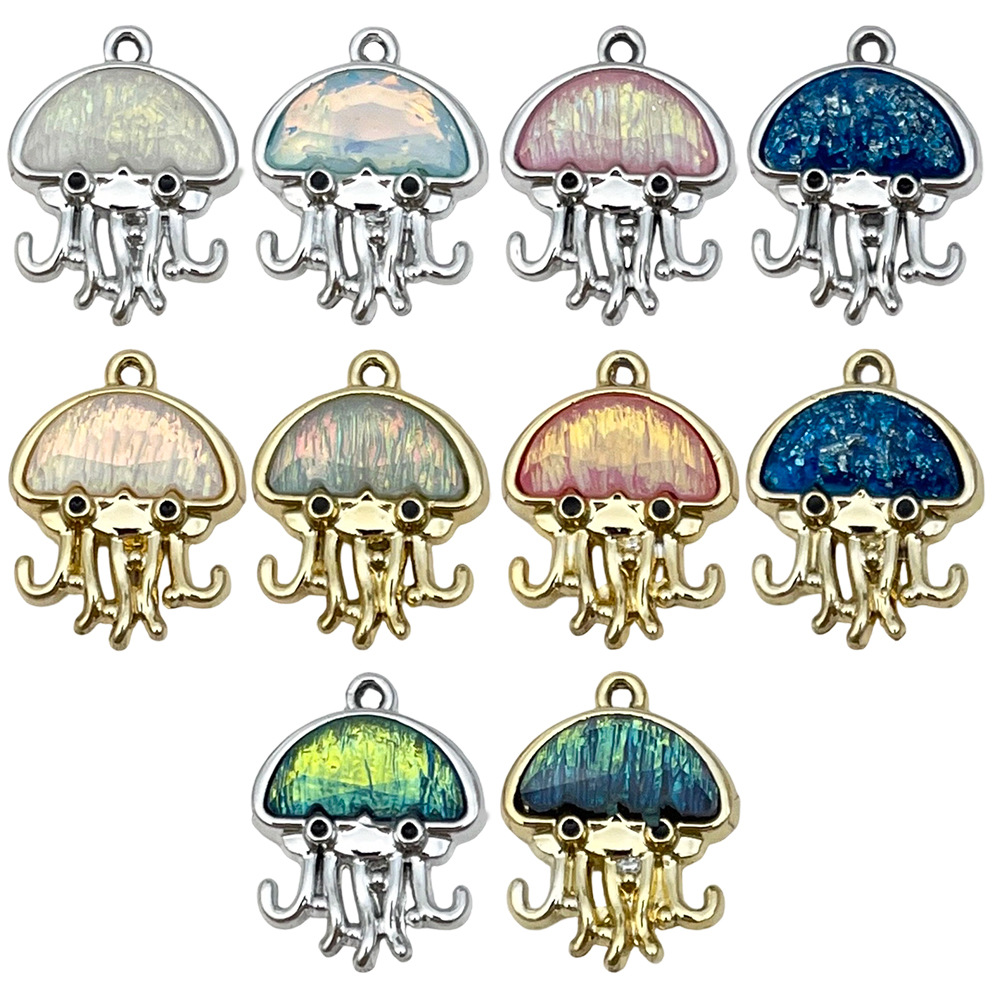 Mix 10 marine jellyfish series-10 styles each 1-13.8g-SN1795